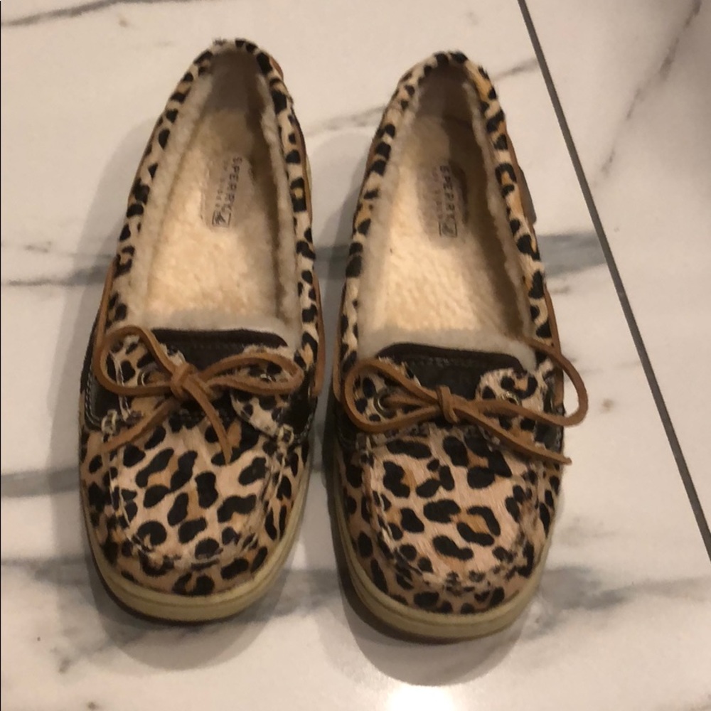 Animal Skin Sperry Shoes